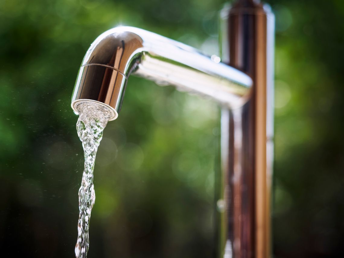 A touchless faucet in a Vancouver home